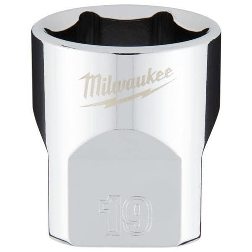Milwaukee 3/8 Drive Socket Metric Standard 19mm 4932478349 Milwaukee - Dynamic Drive