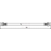 Apec Brake Hydraulic Hose Line Rear Right fits Honda City IV 2003-2008 1.3