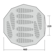 Robens Klondike Grande 10 Berth Poled Tent Robens - Dynamic Drive