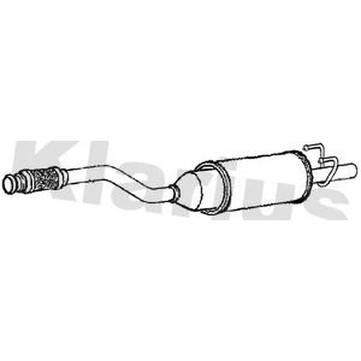 Klarius Diesel Particulate Filter W/Cat T/A fits VW Crafter 30-35 Bus 2011-2016