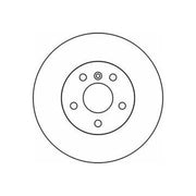 Abtex 2 x Vented Brake Discs fits Land Rover Discovery 1998-2004 2.5 4.0