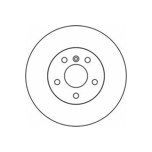 Abtex 2 x Vented Brake Discs fits Land Rover Discovery 1998-2004 2.5 4.0