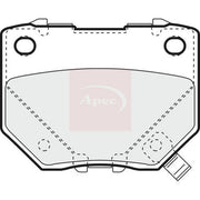 Apec Front & Rear Pads fits Nissan Skyline 1993-2006 2.0 2.5