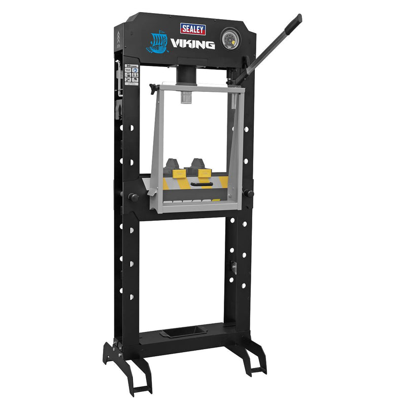 Sealey Viking Hydraulic Press 30 Tonne Floor Type PPF30S Sealey - Dynamic Drive