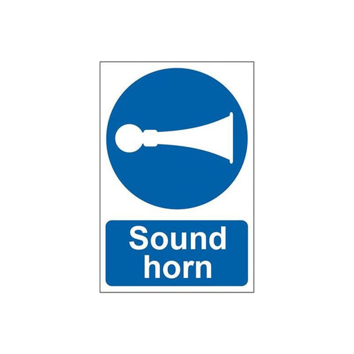 Scan Sound Horn - PVC Sign 200 x 300mm Scan - Dynamic Drive