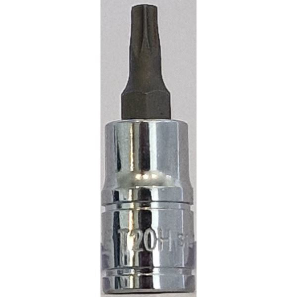 Carlyle Hand Tools Tampe Star Bit - T20H - 1/4In. Drive Socket T20H Carlyle Hand Tools - Dynamic Drive