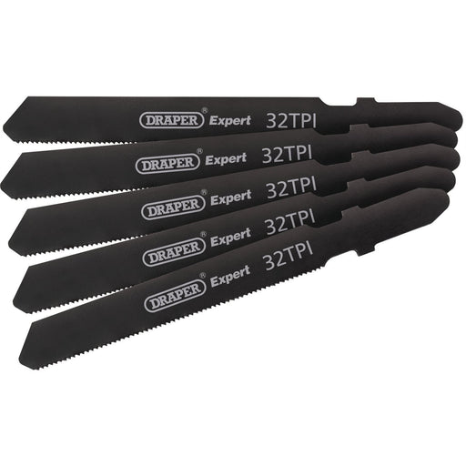 Draper DT118G Jigsaw Blade Set, 92mm, (5 Piece) 81731 Draper - Dynamic Drive