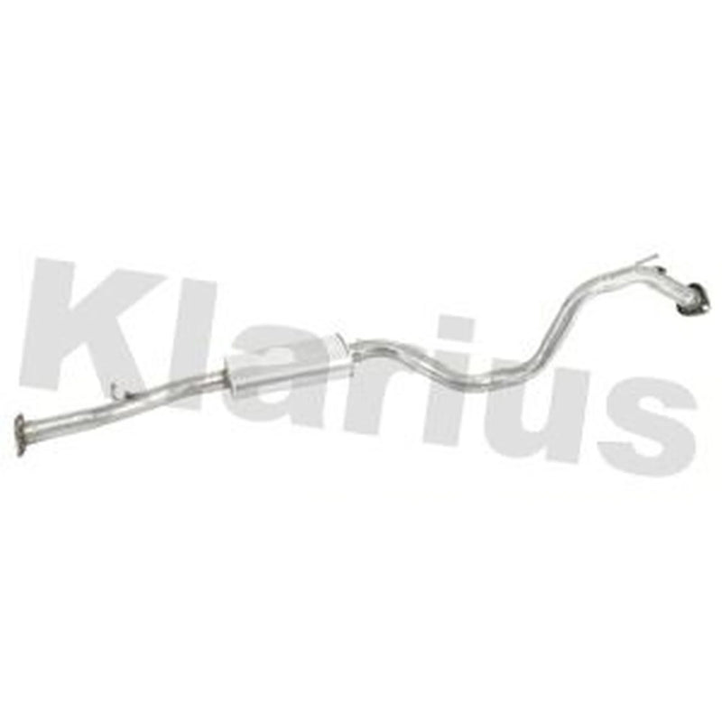 Klarius Box With Centre Pipe Centre fits Nissan Qashqai II 2013-2014 1.2 1.6