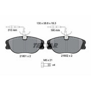 Textar Front Brake Pad Set 2180101