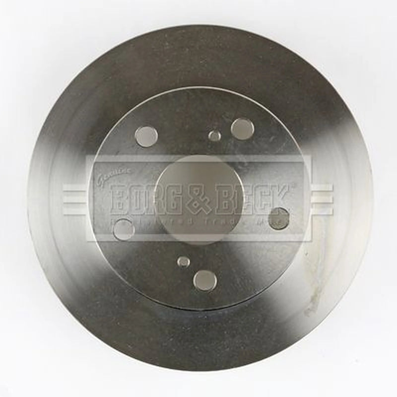 Borg & Beck 2 x Brake Discs fits Toyota Hilux Vigo VII Pickup 2005-2015 2.5