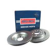 Borg & Beck Front & Rear Brake Discs & Pads fits Saab 9-3 2002-2015 2.0