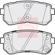 Apec Front & Rear Brake Discs & Pads fits Kia Soul II 2016-2018 1.6