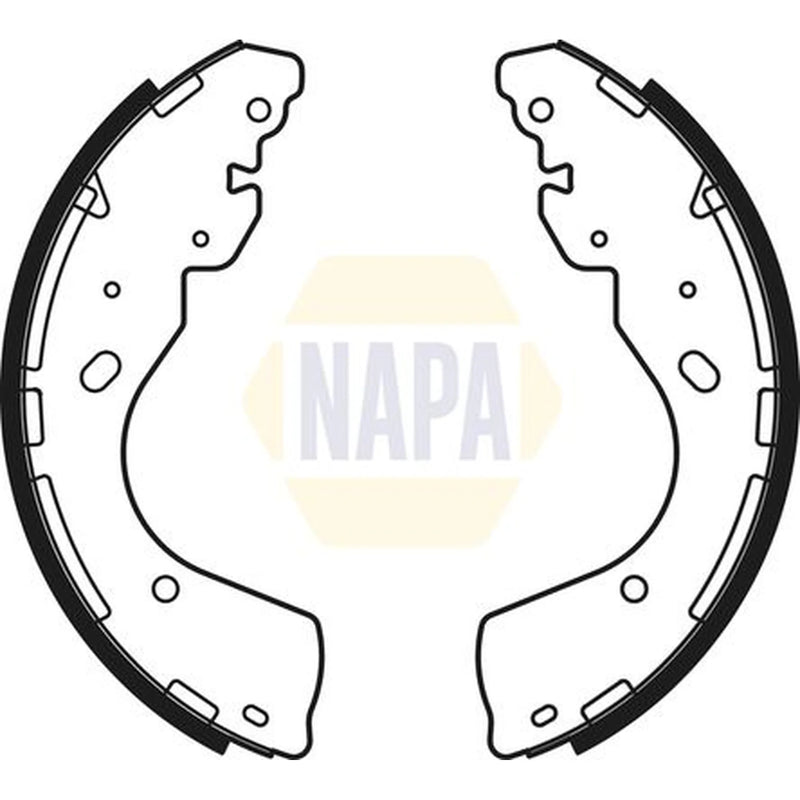 NAPA Brake Shoe Set Axle Kit NBS1077