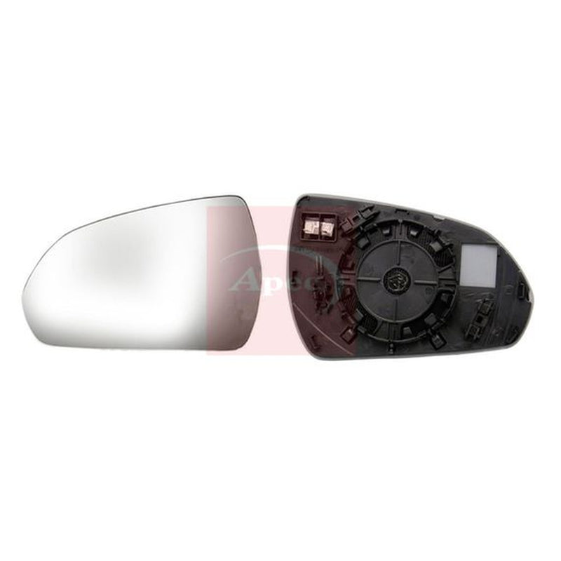 Apec Exterior Wing Mirror Glass Left fits Hyundai I30 2016-2021