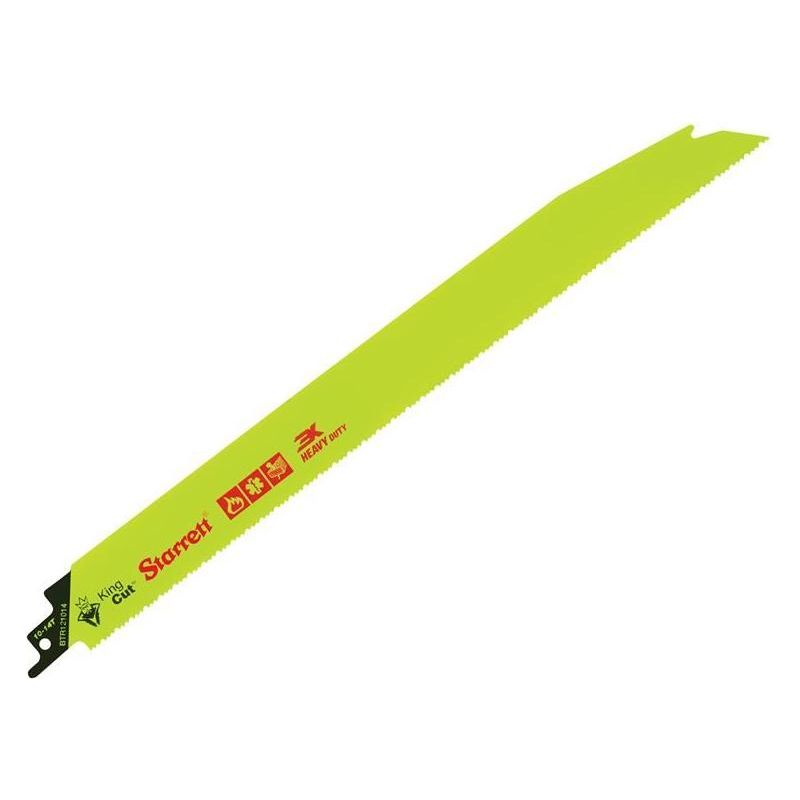 Starrett BTR121014-5 Bi-Metal King Cut™ Demolition Blade 300mm 10-14 TPI (Pack 5) Starrett - NN4 Online