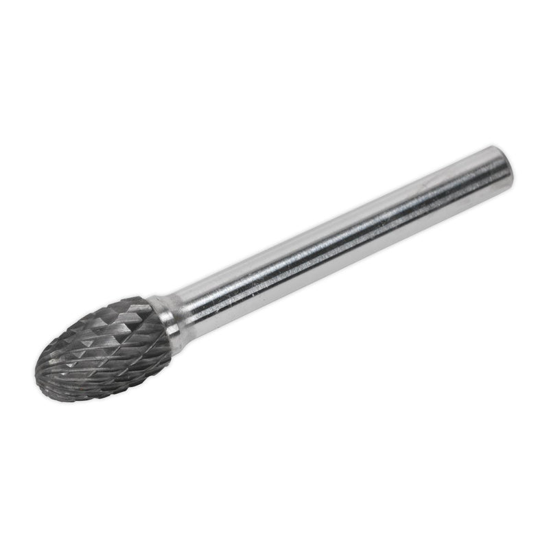 Sealey Tungsten Carbide Rotary Burr Oval 10mm SDB04 Sealey - Dynamic Drive
