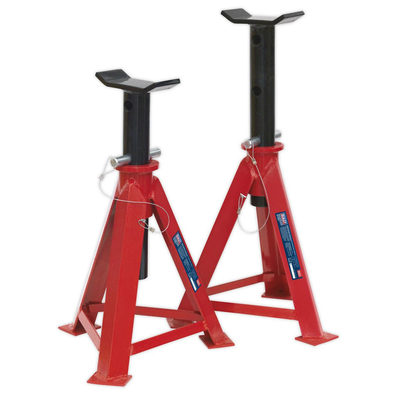 Sealey AXLe Stands (Pair) 7.5 Tonne Capacity per Stand AS7500 Sealey - Dynamic Drive