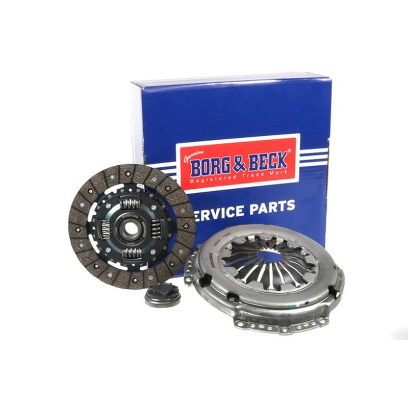 Borg & Beck Clutch Kit Set 3pc 190mm HK7837