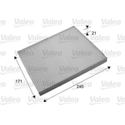 Valeo Cabin Air Filter (Pollen Filter) 715638