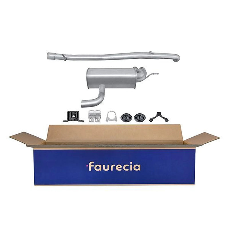 Hella End Silencer Rear fits VW Tiguan 2007-2018 2.0