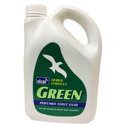 Elsan 2L Green Toilet Fluid Eco-Friendly Chemical Solution