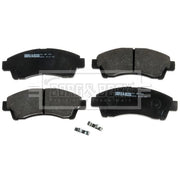 Borg & Beck Front Brake Vented Discs & Pads fits Mazda B-Serie 1996-1999 2.5