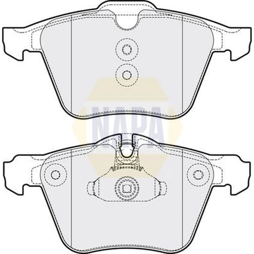 NAPA Front Brake Pad Set NBP1424