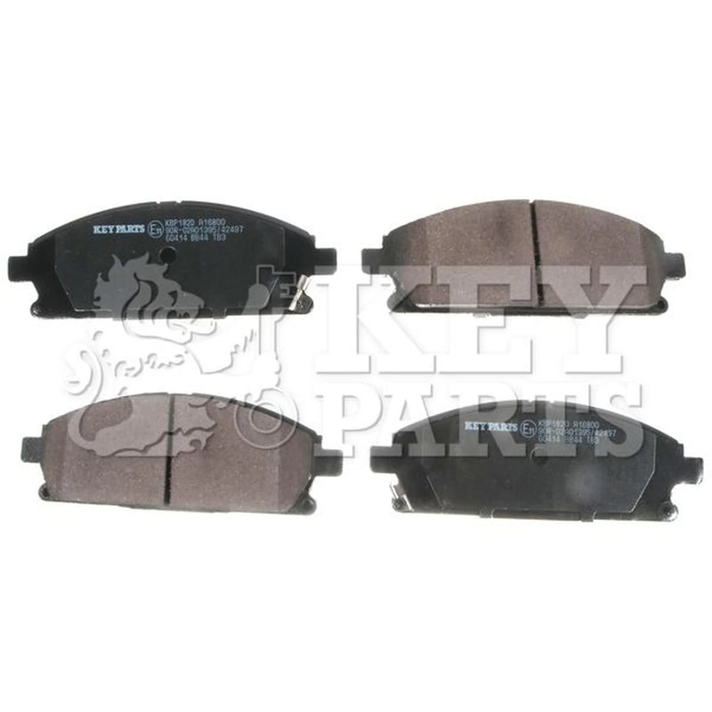 Key Parts Front Brake Discs & Pads fits Nissan X-Trail I 2001-2013 2.0 2.2 2.5