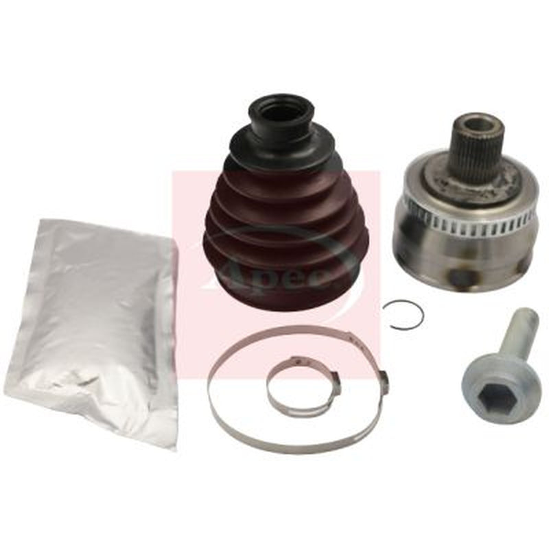 Apec CV Axle Shaft Assembly Front fits Audi A4 B6 2000-2005