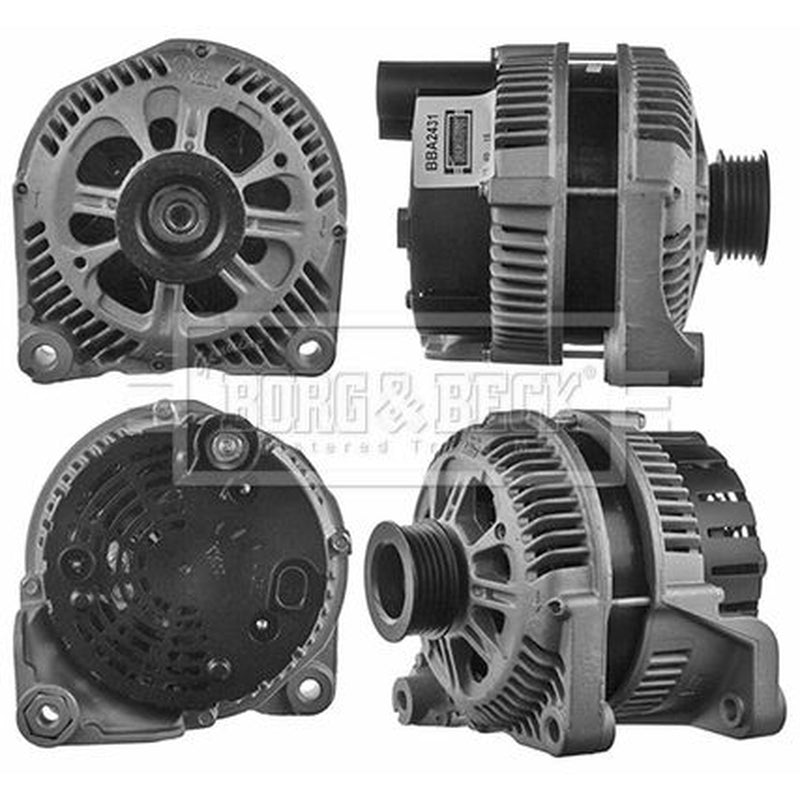 Borg & Beck Car Alternator 12V fits BMW 3 1998-2005