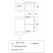 Vango Riviera Air 390 Elements ProShield Caravan Awning Vango - Dynamic Drive