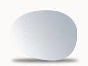 Summit Stick-On Aspheric Mirror Glass fits BMW 3 Series 12 on LHS Summit - Bars 4 Cars
