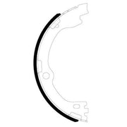 Mintex Parking Brake Shoe Set fits Kia Sorento III 2015-2020 2.2 2.4 3.3 3.5