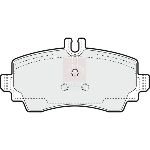 Apec Front Brake Pad Set PD3125