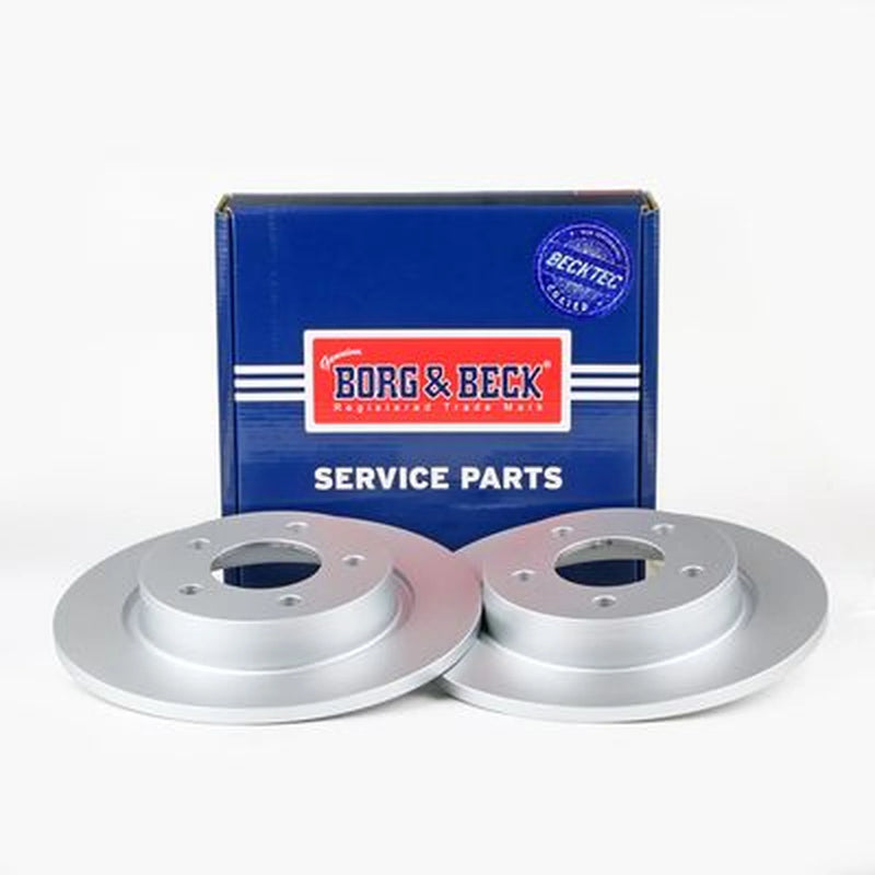 Borg & Beck Front & Rear Brake Discs & Pads fits Mazda 3 2003-2009 2.0