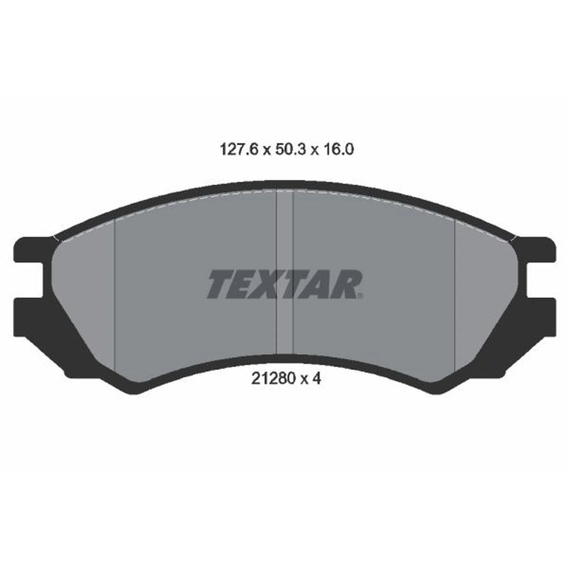 Textar Front Brake Pad Set 2128002