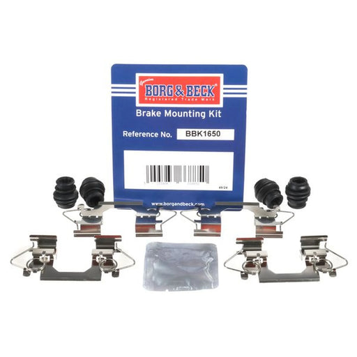 Borg & Beck Brake Pad Accessory Fitting Kit Front BBK1650