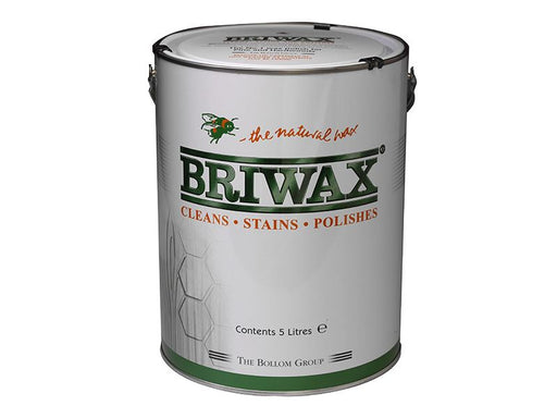 Briwax Wax Polish Original Antique Brown 5 litre Briwax - Dynamic Drive