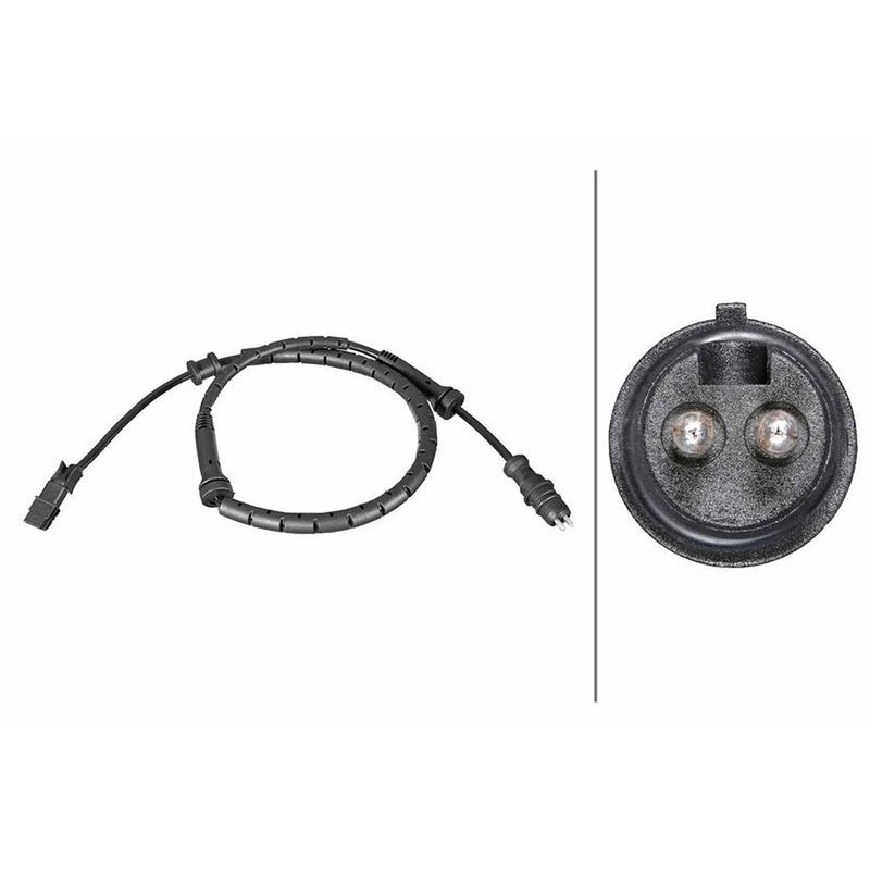Hella ABS Wheel Speed Sensor Rear fits Renault Espace 2002-2015