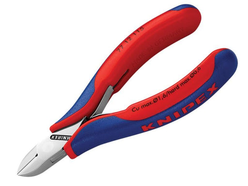 Knipex Electronics Diagonal Cut Pliers - Round Bevelled 115mm Knipex - Dynamic Drive