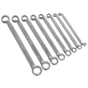 Sealey Offset Double End Ring Spanner Set 8pc Metric AK63257 Sealey - Dynamic Drive