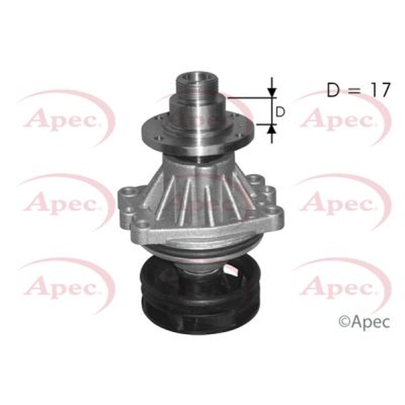 Apec Engine Cooling Water Pump fits BMW 3 1991-1999