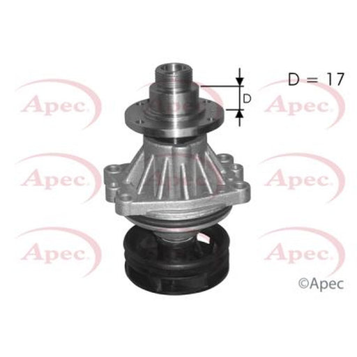 Apec Engine Cooling Water Pump fits BMW 3 1991-1999
