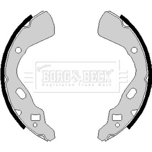 Borg & Beck Brake Shoe Set Axle Kit BBS6148