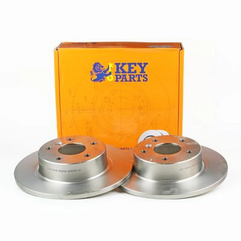 Key Parts Rear Brake Discs & Pads fits Land Rover Range Rover 2002-2012 3.0 4.4