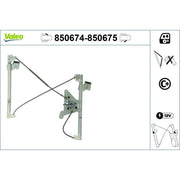 Valeo Electric Window Regulator Lifter Right Front 850675