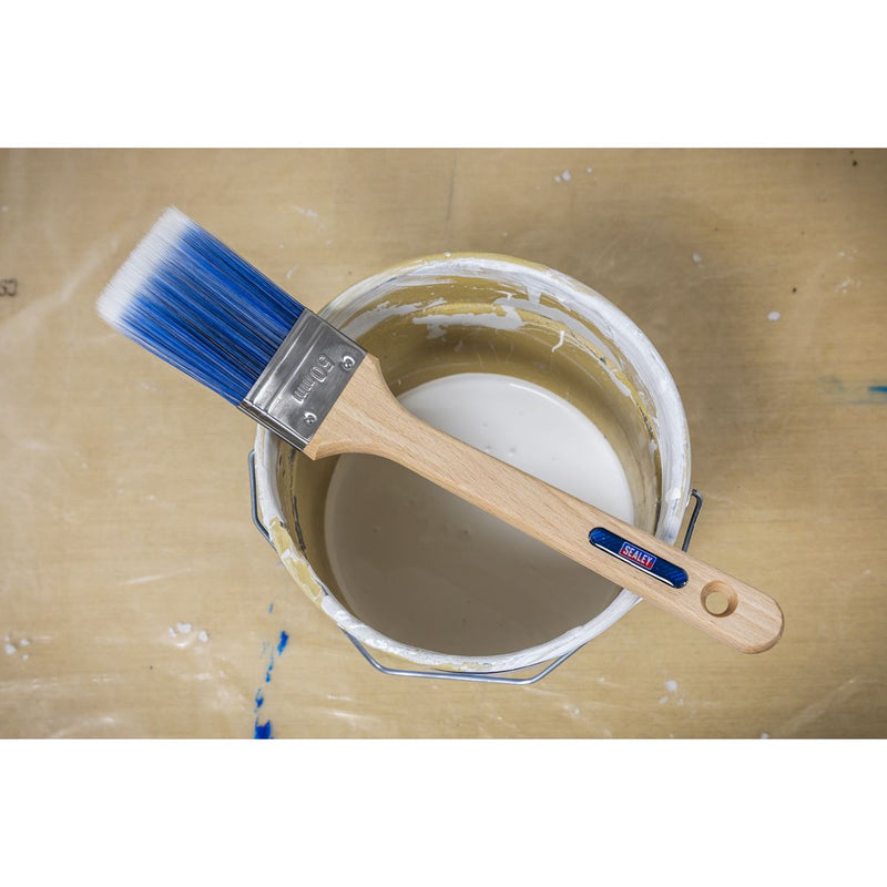 Sealey Wooden Handle Radiator Paint Brush 50mm SPBR50 Sealey - Dynamic Drive