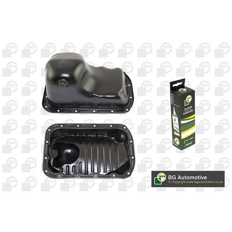 BGA Engine Oil Sump Pan fits Chevrolet Matiz 2005-2013 0.8