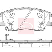 Apec Front Brake Pad Set fits Kia Soul III 2019 on 1.6
