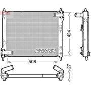 Denso Engine Radiator DRM46043